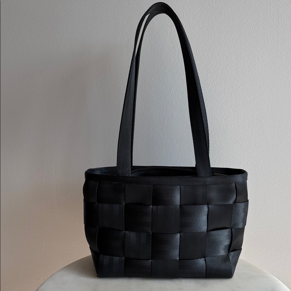 Harveys Black Woven Tote Bag